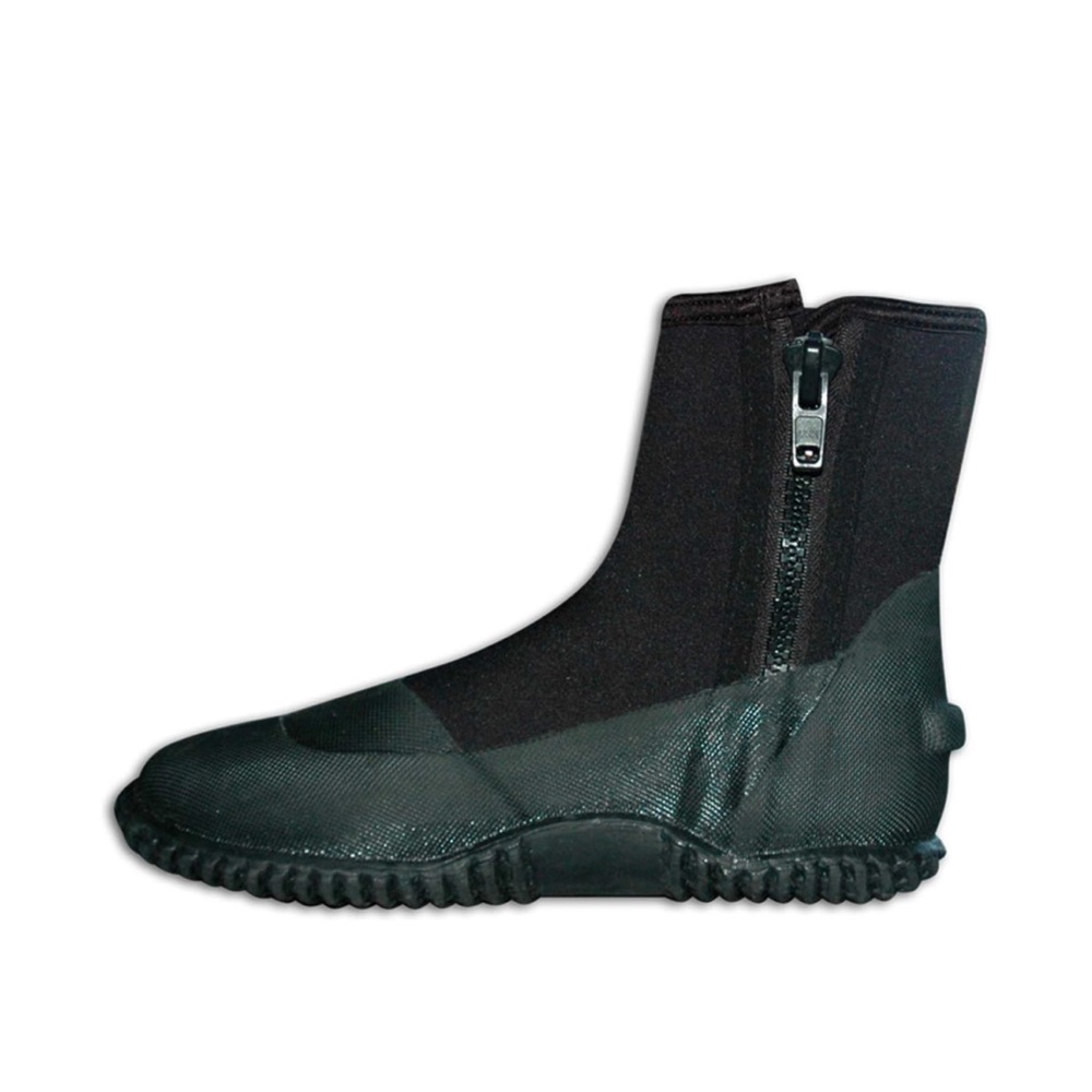 Caddis Black Neoprene Boots with Zipper-Men’s Size 13